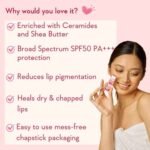 Wishcare Ceramide Lip Balm with SPF 50 PA+++ (Tinted) - Image 3