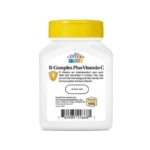 21st Century B-Complex Plus Vitamin C – 100 Tablets - Image 2