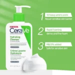 CeraVe Hydrating Cleanser For Normal To Dry Skin - 236ml - Image 3