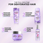Loreal Elvive Hydra Hyaluronic Moisture Wrapping Mask For Dehydrated Hair 300ml - Image 6