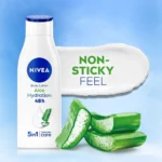 NIVEA Aloe Vera Body Lotion Moisturiser 48H 625ml - Image 2