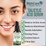 Wishcare 2% Salicylic Acid Face Serum with Zinc, TeaTree & Green Tea – For Reducing Acne & Blackheads – 30ml - Image 2