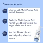 Wishcare Multi-Peptide Anti Hairfall Conditioner | With Rosemary – 200ml - Image 6