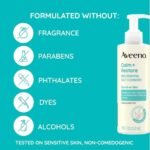 Aveeno Calm+ Restore Nourishing Oat Cleanser – 232ml - Image 2