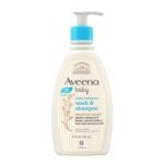 Aveeno Baby Daily Moisture Wash & Shampoo – 354ml