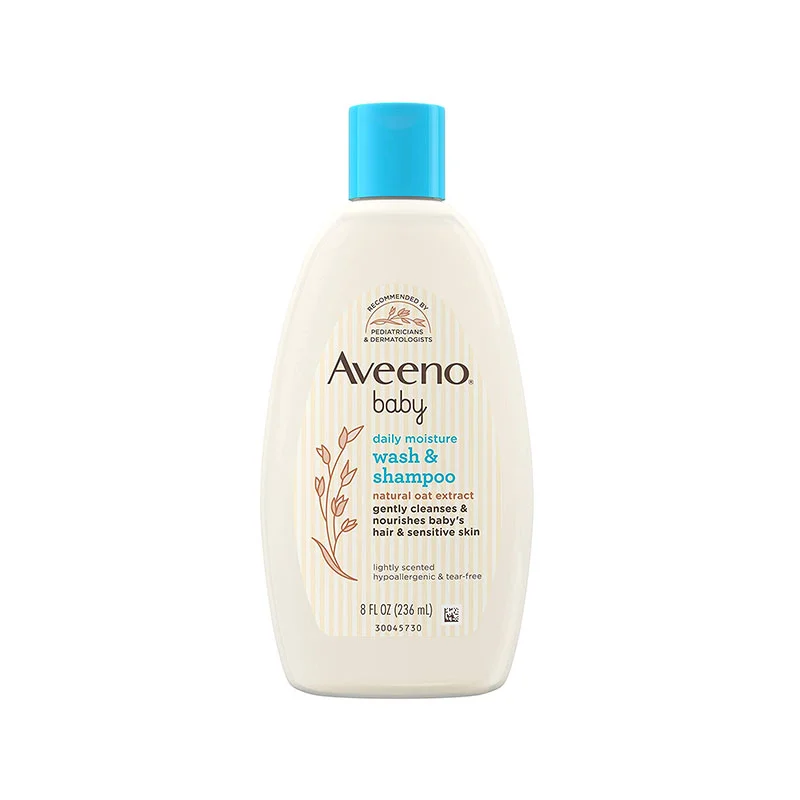 Aveeno-Baby-Wash-Shampoo-236ml.jpg.webp Aveeno Baby Wash & Shampoo – 236ml - Image 1