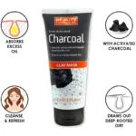 Beauty Formulas With Activated Charcoal Clay Mask – 100ml - Image 2