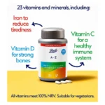Boots A-Z Complete Vitamins & Minerals – 180 Tablets - Image 2