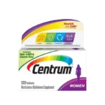 Centrum Multivitamin for Women, Multivitamin/Multimineral Supplement – 120 Tablets