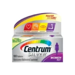 Centrum Silver Multivitamins for Women Over 50, Multimineral Supplement – 100 Tablets
