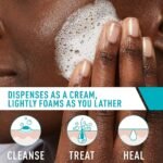 CeraVe Acne Foaming Cream Cleanser with 4% Benzoyl Peroxide – 150ml - Image 2