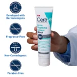 CeraVe Acne Foaming Cream Wash with 10% Benzoyl Peroxide – 150ml - Image 2