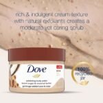 DOVE Exfoliating Body Polish Brown Sugar & Coconut Butter – 298gm - Image 3