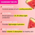Dot & Key Watermelon Hyaluronic Cooling Sunscreen SPF 50 PA+++ (80ml) - Image 3