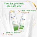 Dove Hair Fall Rescue Shampoo – 330ml - Image 2