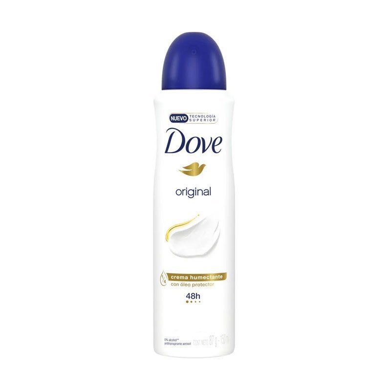 Dove-Original-48h-Antiperspirant-Spray-150ml.jpg Dove Original 48h Antiperspirant Spray – 150ml - Image 1