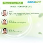 Mamaearth vitamin C face wash 100ml - Image 2