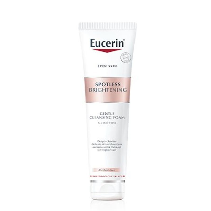 Eucerin-Spotless-Brightening-Cleansing-Foam-150gm-0.jpg Eucerin Spotless Brightening Cleansing Foam – 150gm - Image 1
