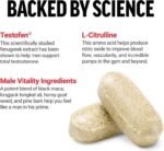 FORCE FACTOR Test X180 Alpha v2 Testosterone Support for Men – 120 Tablets - Image 2