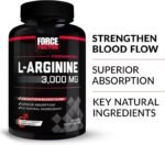 Force Factor L-Arginine 3000mg – 150 Capsules - Image 2