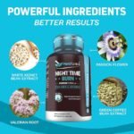 Herb Tonics NIGHT TIME BURN 60 Vegetarian Capsules - Image 2