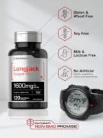 Horbaach Longjack Tongkat Ali (1600 mg) – 120 capsules - Image 2