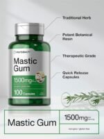 Horbäach Mastic Gum Capsules 1500mg – 100 Capsules - Image 2