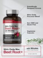 Horbäach Nitric Oxide Beet Root – 180 Capsules - Image 2