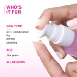 Plum 2% Hyaluronic Acid Face Serum with Bulgarian Rose 30ml - Image 2