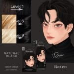 Kota Cosmetics Hair Color Cream – Raven - Image 2