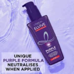Loreal Elvive Colour Protect Purple Reviving Oil – 100ml - Image 2