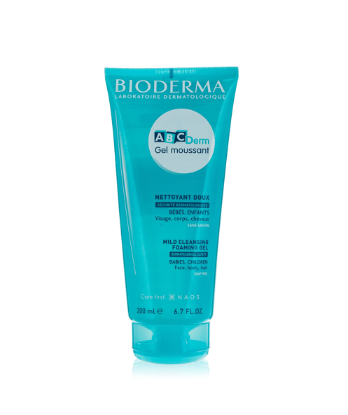 MKW09YLnRc8S0GOfjW2YxVKgIkQWrimPejR9AOhX.png Bioderma ABCDerm Gel moussant 200ml - Image 1