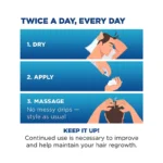 Men’s Rogaine 5% Minoxidil Foam for Hair Regrowth (3-month Supply) - Image 3