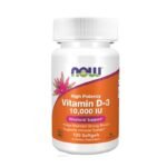 NOW Foods Vitamin D-3 10000 IU – 120 Softgels
