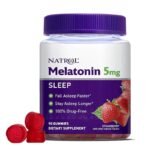 Natrol Melatonin 5mg Sleep Aid Gummies – Strawberry – 90ct