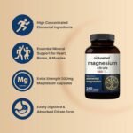 NatureBell Magnesium Citrate 500mg – 240 Capsule - Image 2