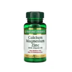 Nature’s Bounty Calcium Magnesium Zinc with Vitamin D3 – 100 Coated Caplets