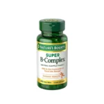 Nature’s Bounty Super B-Complex with Folic Acid Plus Vitamin-C – 150 Tablets