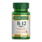 Nature’s Bounty Vitamin B-12 1000mcg – 100 Tablets
