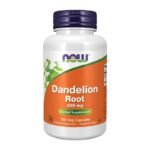 Now Dandelion Root 500 mg – 100 Veg Capsules