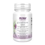 Now Glutathione Skin Brightener with Ceramosides – 30 Veg Capsules