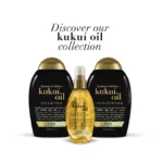 OGX Kukui Oil Shampoo – 385ml - Image 3