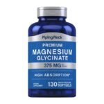 Piping Rock Magnesium Glycinate 375mg -130 Softgels