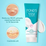 Ponds Acne Clear Facial Foam (100gm) - Image 3