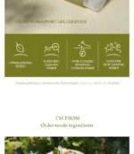 I'm From Mugwort Gel cleanser 150ml - Image 3