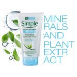 Simple Water Boost Micellar Facial Gel Wash (150ml) - Image 4