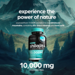 Thinbi Gold Grade Shilajit+ 10000mg – 90 Capsules - Image 2