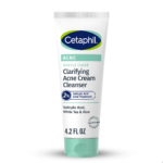Cetaphil Gentle Clear Clarifying Acne Cream Cleanser 124ml