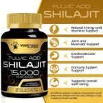 Wellness Labs RX Liposomal Shilajit + Fulvic Acid 15000mg Ultra Strength – 120 Capsules - Image 2