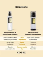 Cosrx Advanced Snail Radiance Dual Essence 80ml - Image 8